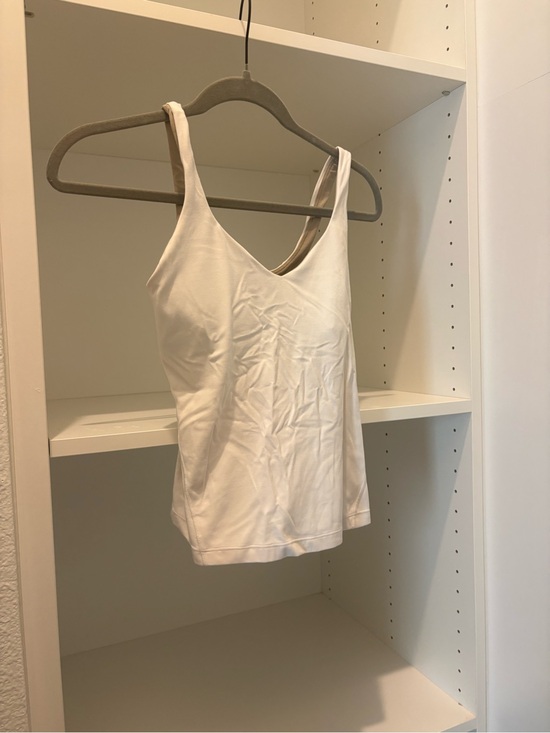 lululemon athletica Tops - lululemon athletica White V‑Neck Tank Top